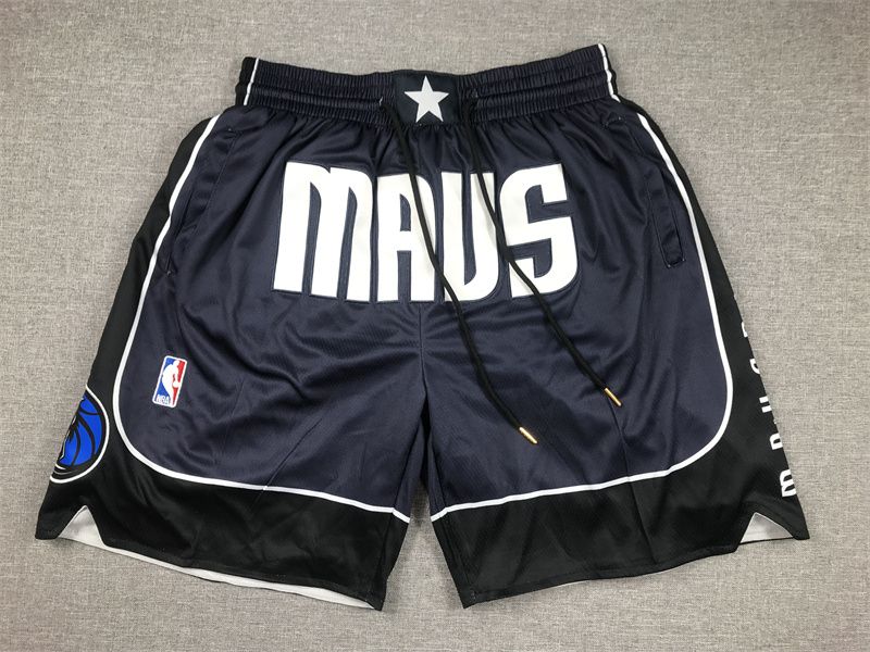 2025 Men NBA Dallas Mavericks Shorts Black->dallas mavericks->NBA Jersey